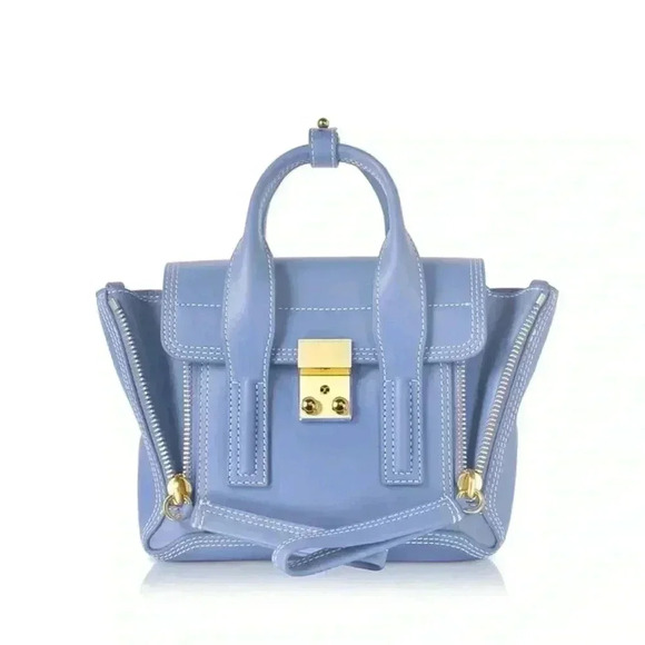 3.1 Phillip Lim Handbags - NWT 3.1 Phillip Lim Mini Pashli Satchel Bag Chambray Blue